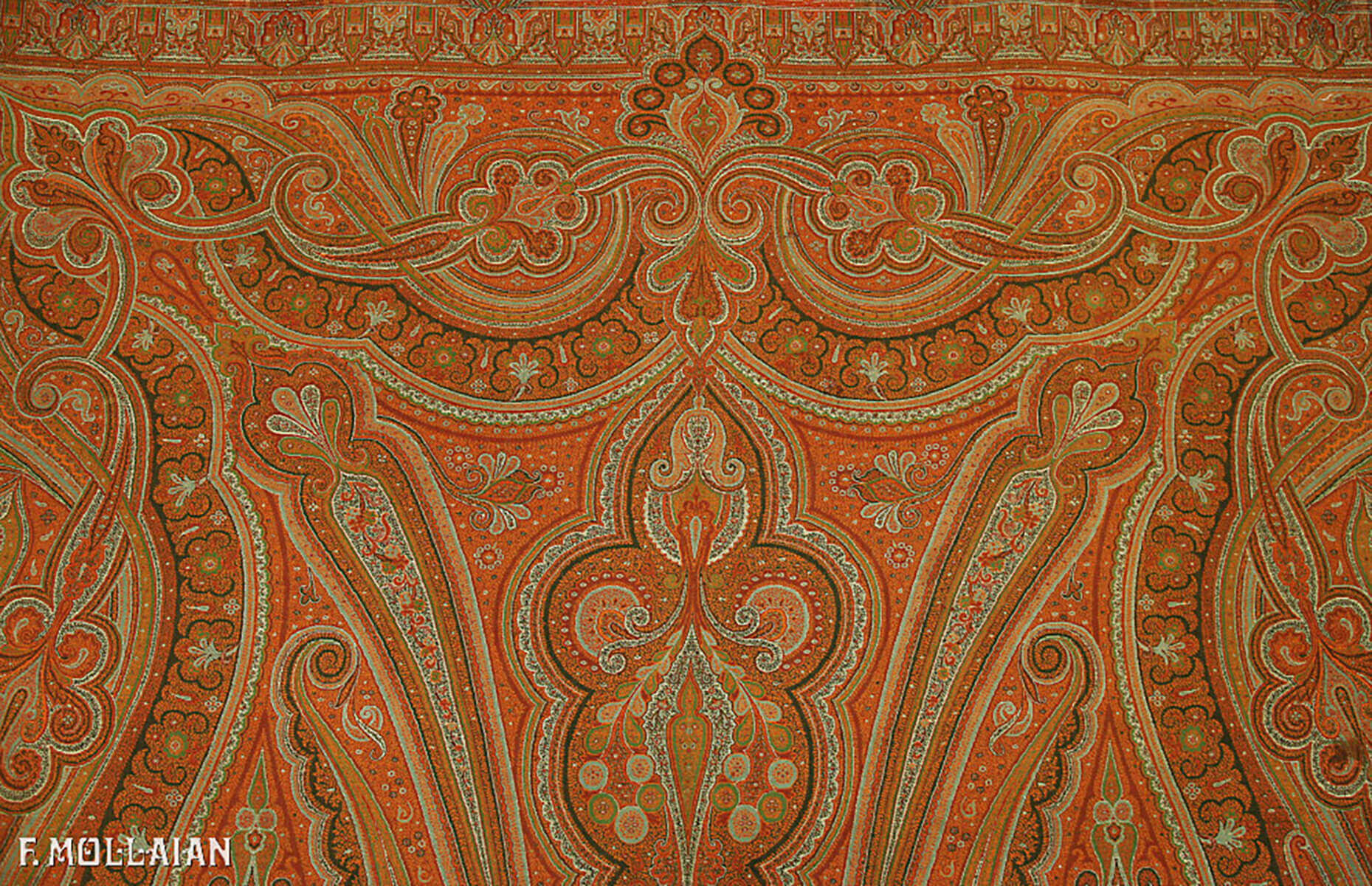 Antique Textile Kashmir n°:47472692